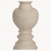 Sudbury White Candle Stick With A Light Crackle Finish